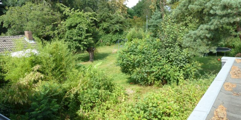 Gartenansicht vom 1. OG