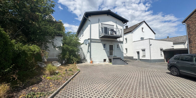 Rückansicht von beiden Häusern