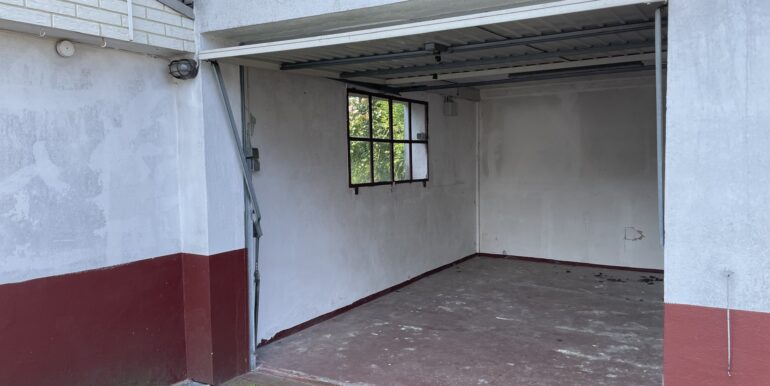 Garage in massiver Bauweise