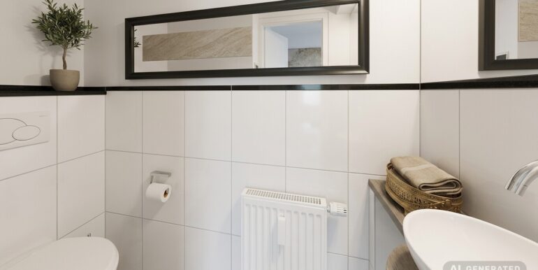 Gäste WC KI generiert