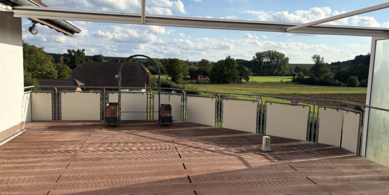 Terrasse mit Fernblick