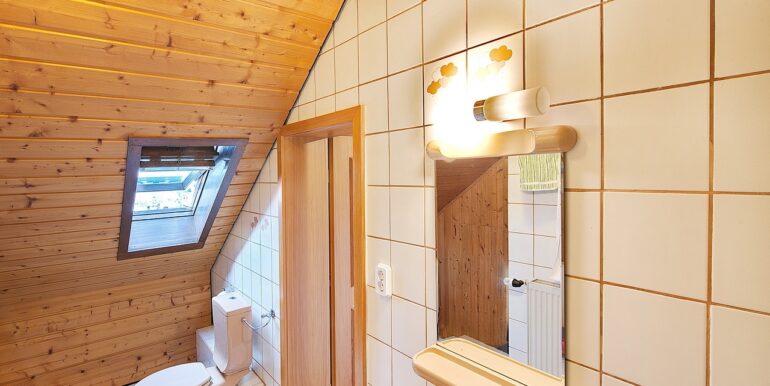 Duschbad im Dachgeschoss