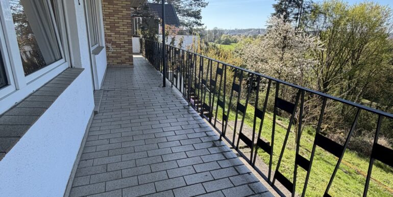 Balkon mit tollem Blick