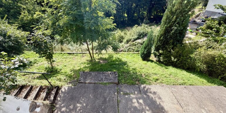 Blick vom Balkon