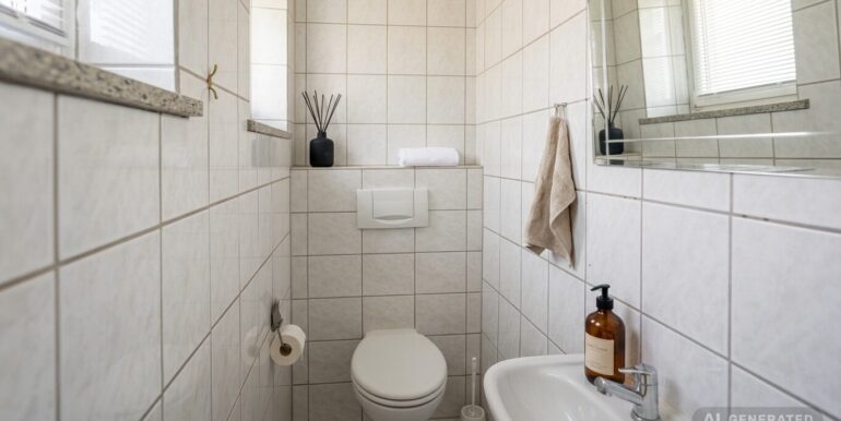 Gäste WC KI generiert
