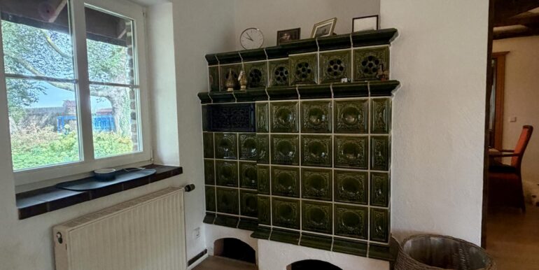 ...  gemütlichem Kachelofen
