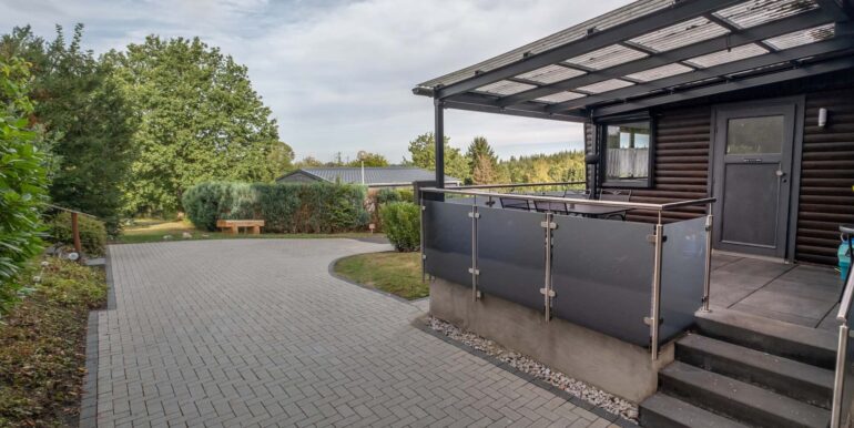 Stellplatz, Zugang zur Terasse