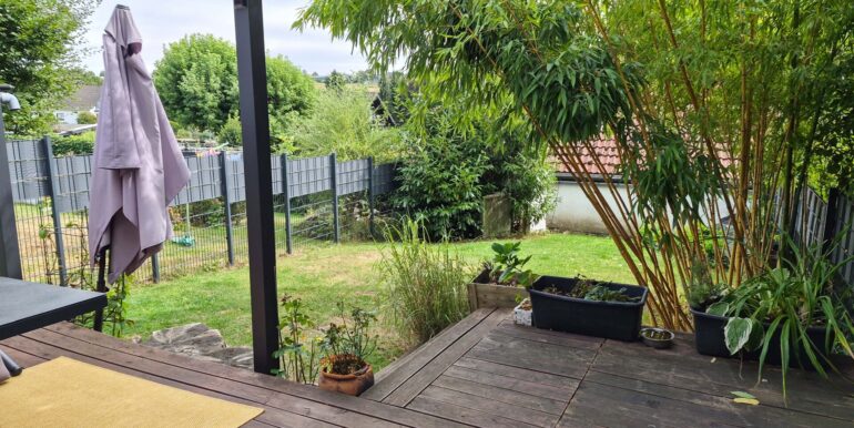 überdachte Terrasse