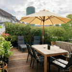 Terrasse inmitten von Pempelfort