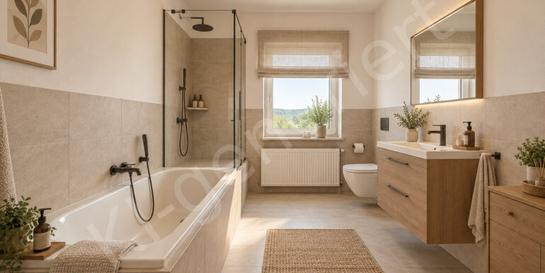 KI Generiert - Beispieleinrichtung - Badezimmer (OG)