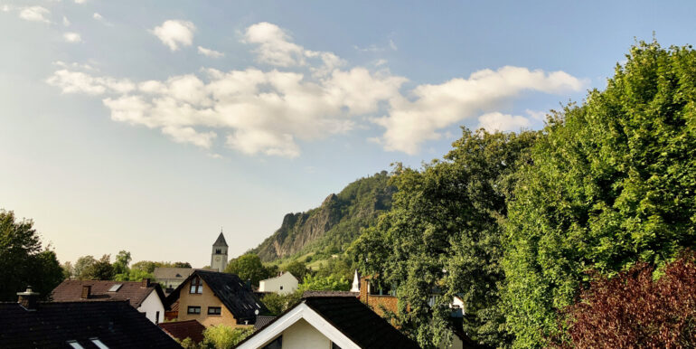 Aussicht vom Balkon