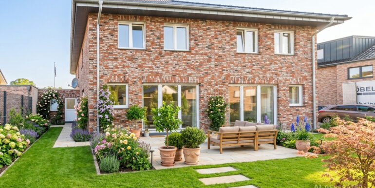 Garten KI generiert